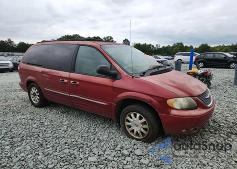2002 Chrysler Town & Country Lxi из США, поврежденный, VIN 2C8GP54LX2R785095